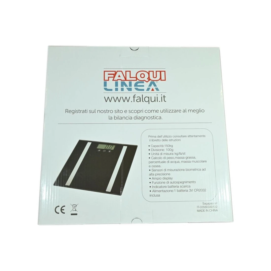 Bilancia Diagnostica Falqui Per L'identificazione Della Massa Corporea 4 Bilancia Diagnostica Falqui Per L'identificazione Della Massa Corporea - immagine 2