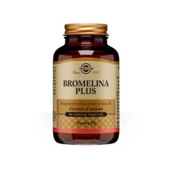 Solgar Bromelina Plus 60 Capsule Estratto Di Ananas Concentrato