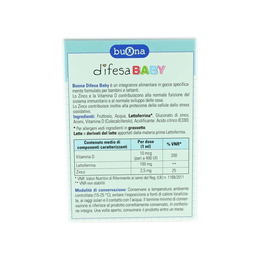 Buona Difesa Baby Gocce Bambini E Lattanti 4 Buona Difesa Baby Gocce Bambini E Lattanti - immagine 2