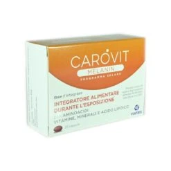 Carovit Melanin 20 Capsule Integratore Prepara La Pelle Al Sole