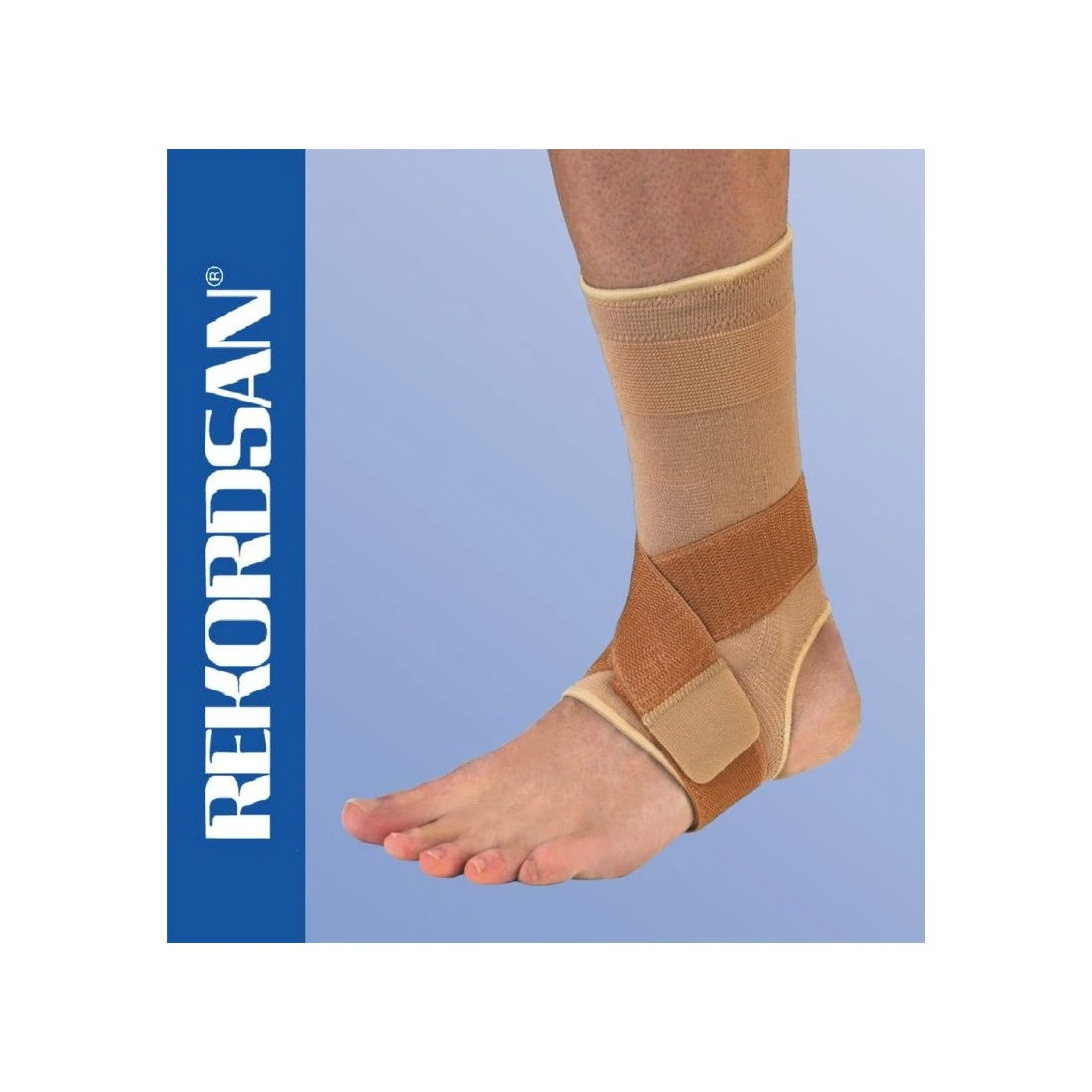 Cavigliera Elastica Doppia Forza Anti-Slip Taglia 4(XL) Naturale 3 Cavigliera Elastica Doppia Forza Anti-Slip Taglia 4(XL) Naturale