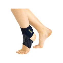 Cavigliera Elastica Con Bendaggio A 8 Taglia Unica Blu Pavis