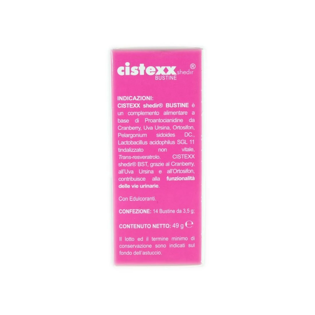 Cistexx 14 Bustine Funzionalità Vie Urinarie 5 Cistexx 14 Bustine Funzionalità Vie Urinarie - immagine 3