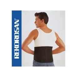 Corsetto Nero A Doppia Regolabilità Cm 27 Taglia 1(S) Rekordsan