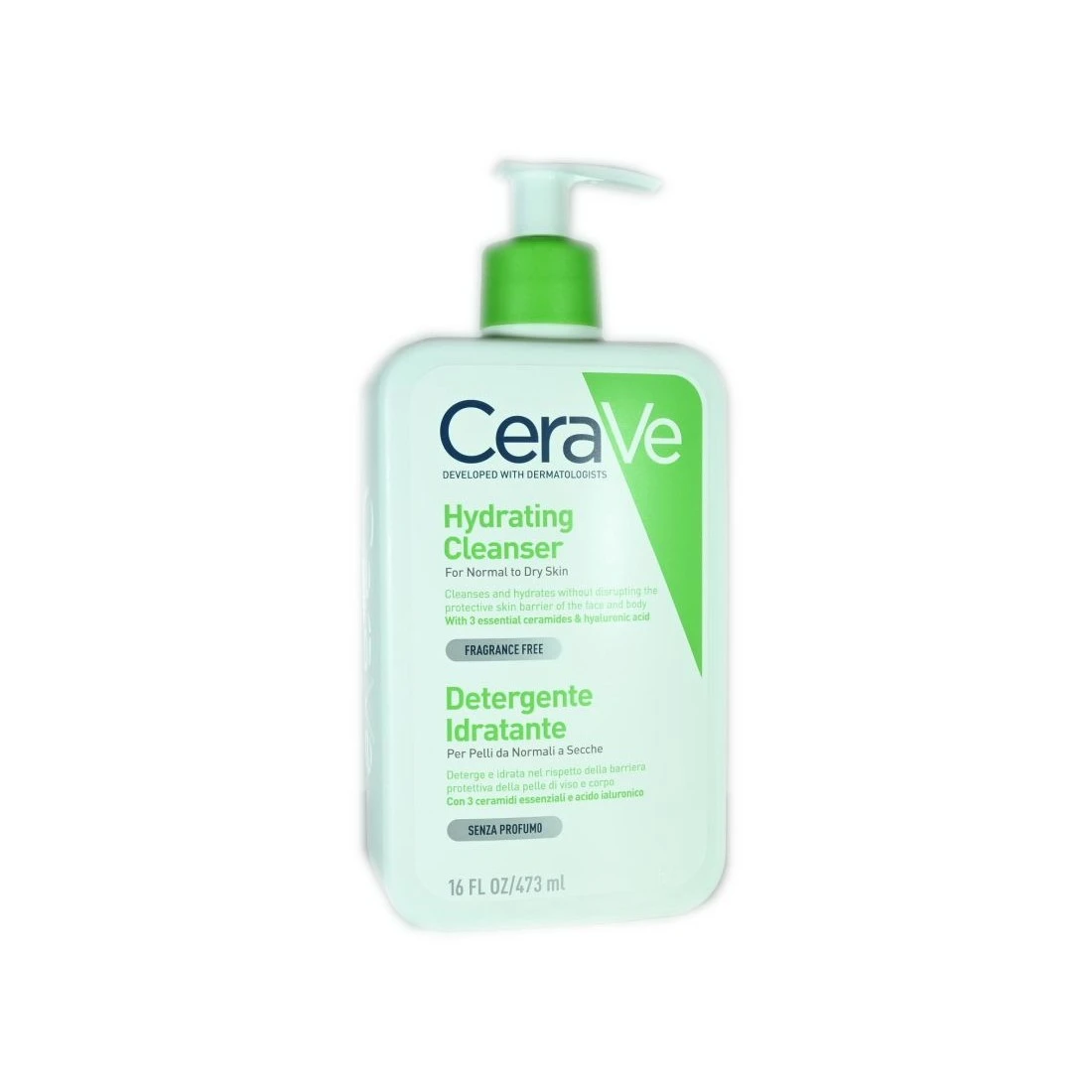 Detergente Idratante CeraVe 473 Ml Pelle Normale Secca 3 Detergente Idratante CeraVe 473 Ml Pelle Normale Secca