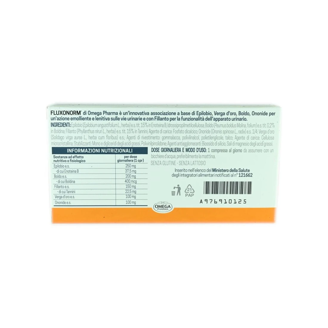 Fluxonorm 30 Compresse Funzionalità Apparato Urinario 4 Fluxonorm 30 Compresse Funzionalità Apparato Urinario - immagine 2