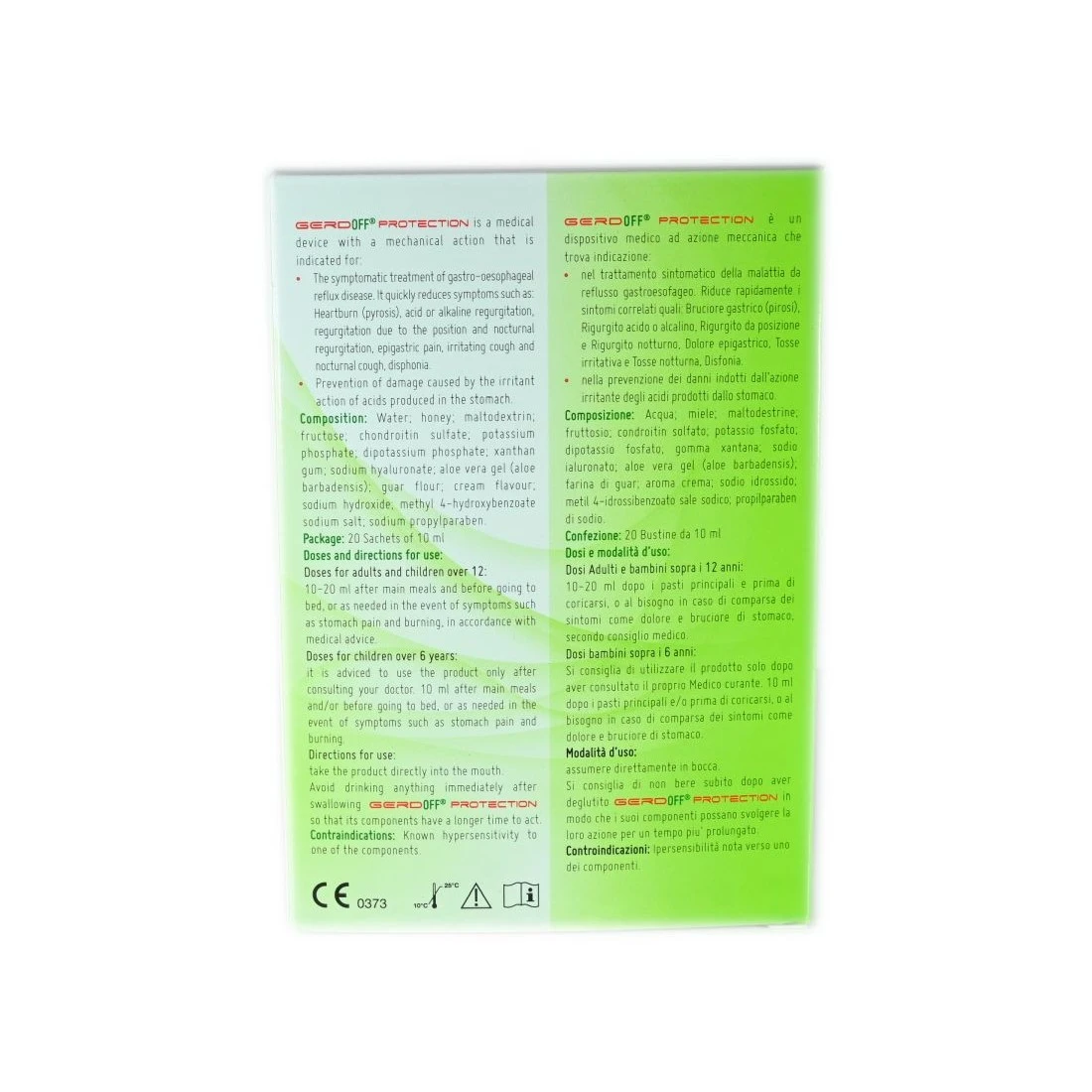 Sofar Gerdoff Protection 20 Bustine Trattamento Sintomatico Reflusso 4 Sofar Gerdoff Protection 20 Bustine Trattamento Sintomatico Reflusso - immagine 2