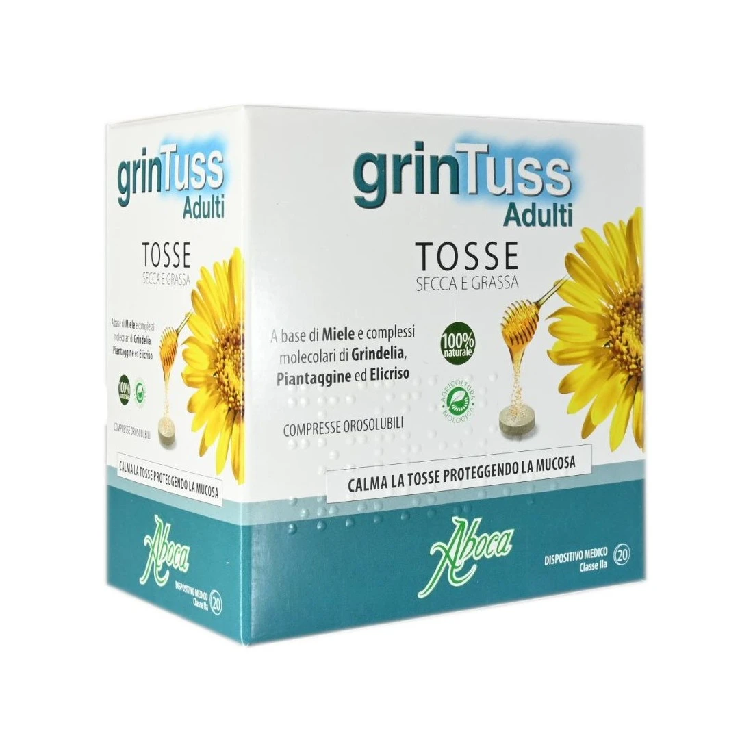 Aboca Grintuss Adulti 20 Compresse Orosolubili Calma La Tosse 3 Aboca Grintuss Adulti 20 Compresse Orosolubili Calma La Tosse