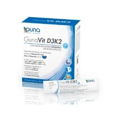 GunaVit D3K2 Integratore Alimentare Con Vitamine D3 K2 30 Bustine