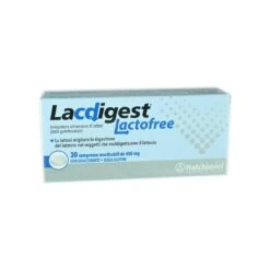 Lacdigest 30 Compresse Integratore Alimentare Di Lattasi 4500 FCC