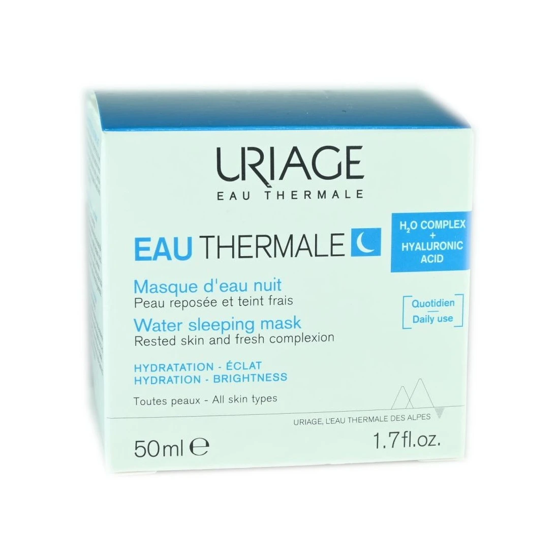 Maschera Notte All'Acqua Uriage 50 Ml Idratazione Continua 3 Maschera Notte All'Acqua Uriage 50 Ml Idratazione Continua