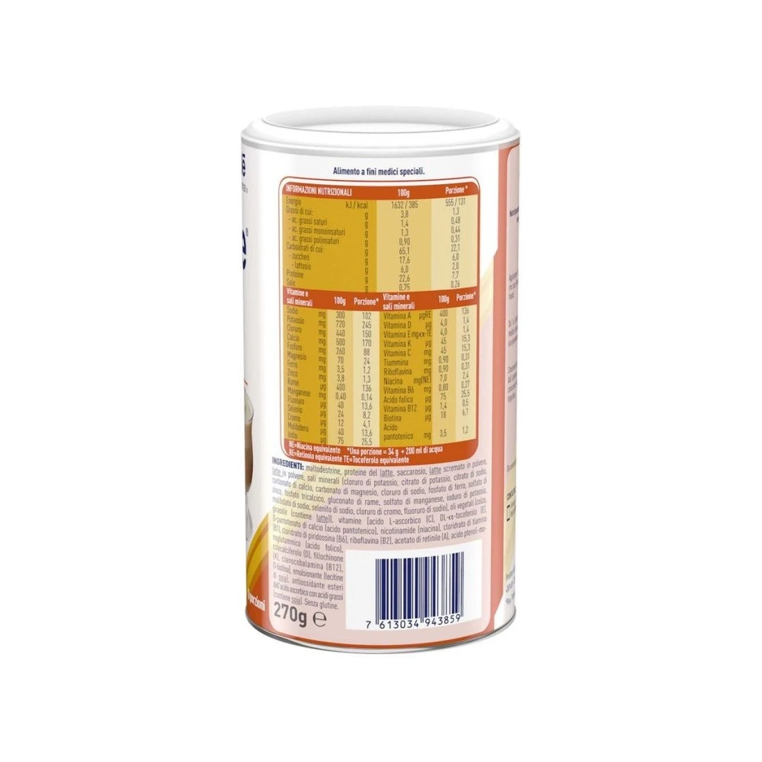 Nestlé® Meritene Protein Neutro 270 Gr Alimento Iperproteico 4 Nestlé® Meritene Protein Neutro 270 Gr Alimento Iperproteico - immagine 2