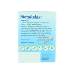 Metagenics Metarelax Vitamine, Magnesio E Taurina 20 Bustine -Eucerin Salva Metarelax vitamine magnesio e taurina 20 Bustine 2
