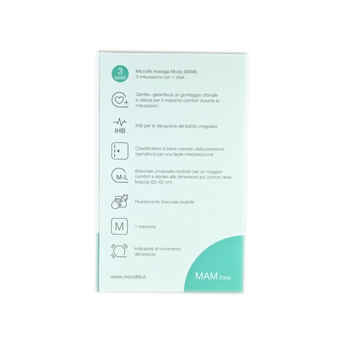 Colpharma Misuratore Di Pressione Mam Easy Estremamente Affidabile 4 Colpharma Misuratore Di Pressione Mam Easy Estremamente Affidabile - immagine 2