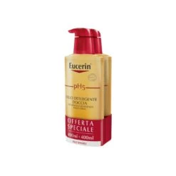 Olio Doccia Bipacco PH5 Eucerin 2 X 400 Ml Per Pelli Sensibili
