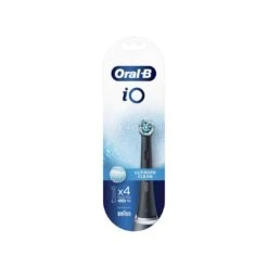 Oral-B IO Testine Di Ricambio Ultimate Clean. 4 Pezzi Colore Nero