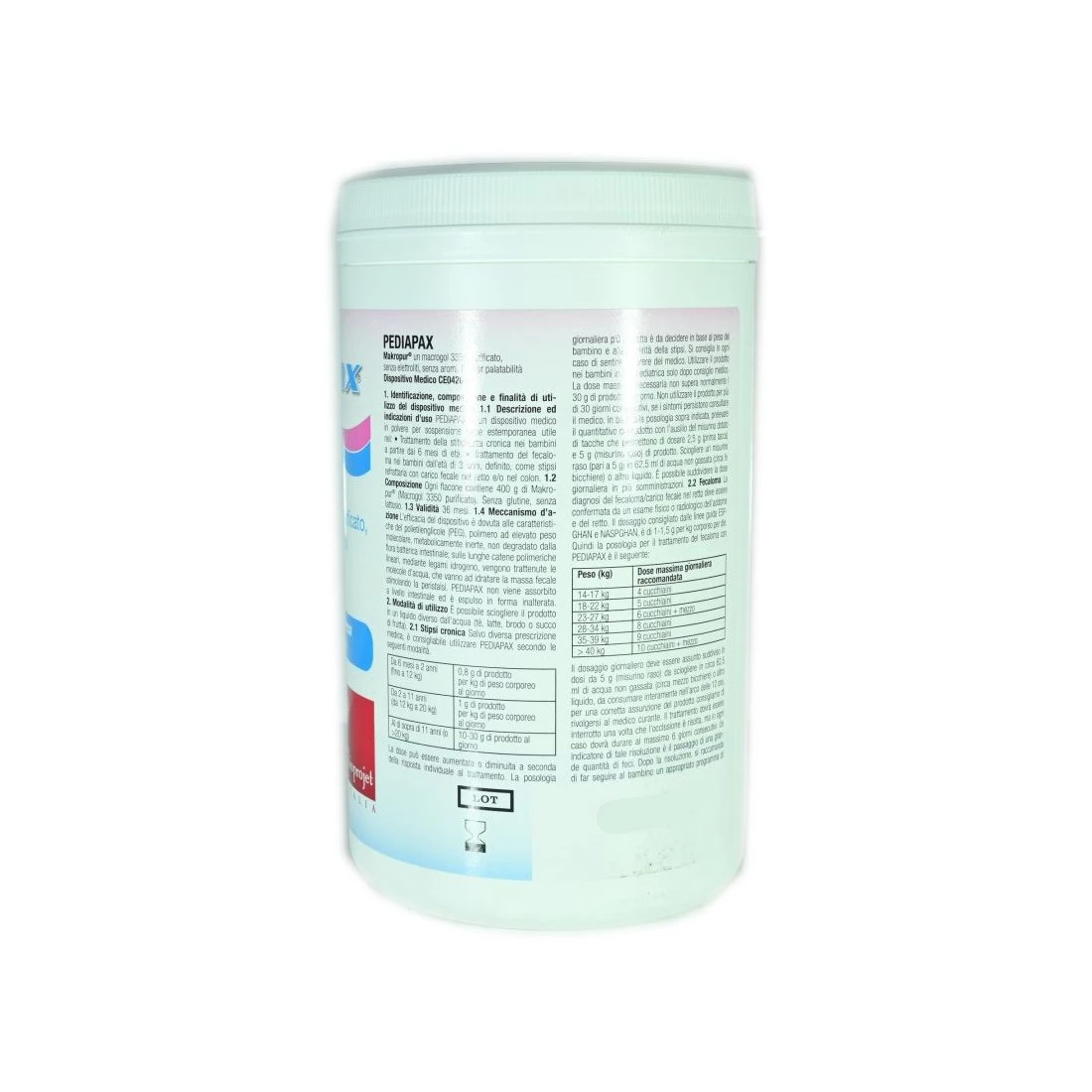 Pediapax Polvere 400 Gr Macrogol Stitichezza Bambini 4 Pediapax Polvere 400 Gr Macrogol Stitichezza Bambini - immagine 2