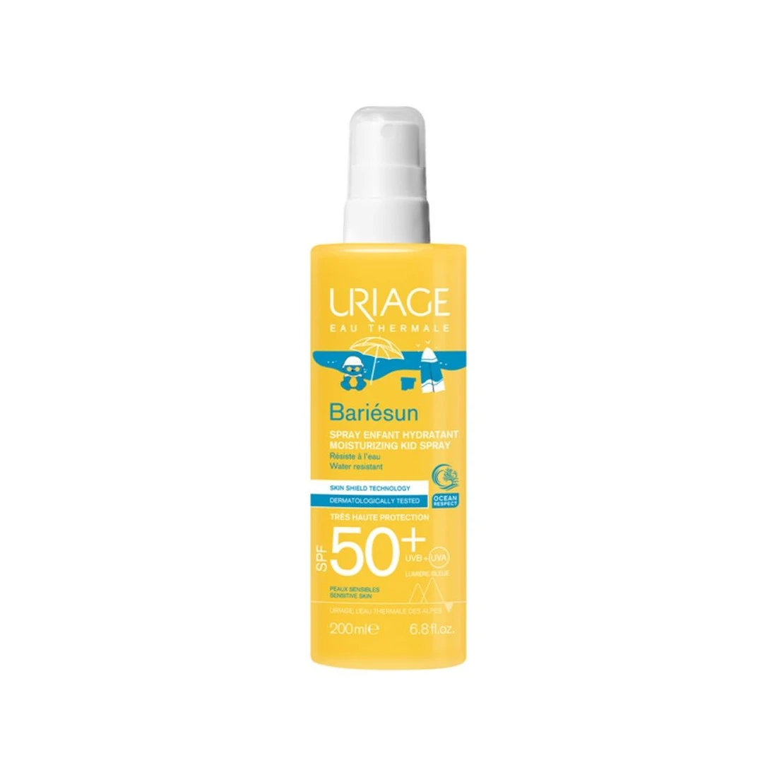 Protezione Solare 50+ Spray Bambini Uriage Bariésun 200 Ml 3 Protezione Solare 50+ Spray Bambini Uriage Bariésun 200 Ml