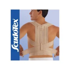 Raddrizzaspalle Posturale Steccato Taglia 2 (S) Naturale Scudotex