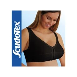 Reggiseno Raddrizzaspalle Coppa C Taglia 7 (3XL) Nero ScudoTex