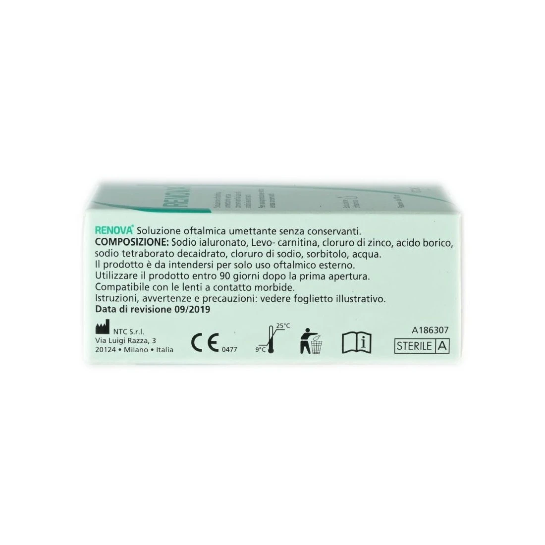Renova Collirio 10 Ml Soluzione Oftalmica Umettante 5 Renova Collirio 10 Ml Soluzione Oftalmica Umettante - immagine 3