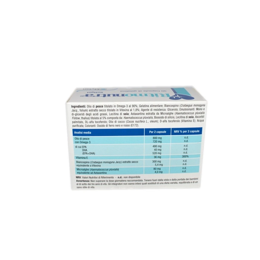 Ritmonutra Softgel 4 Ritmonutra Softgel - immagine 2