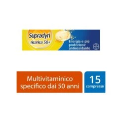 Bayer Supradyn Ricarica 50+ Effervescente -Eucerin Salva SUPRADYN RICARICA 50 EFFERVESCENTE 2