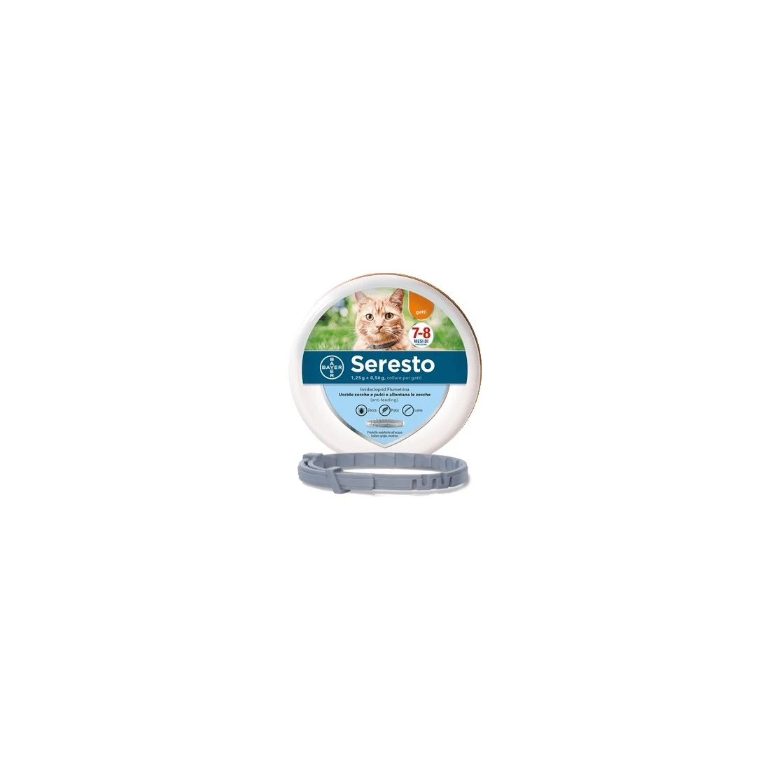 Bayer Seresto 1,25 G + 0,56 G, Collare Per Gatti 3 Bayer Seresto 1,25 G + 0,56 G, Collare Per Gatti