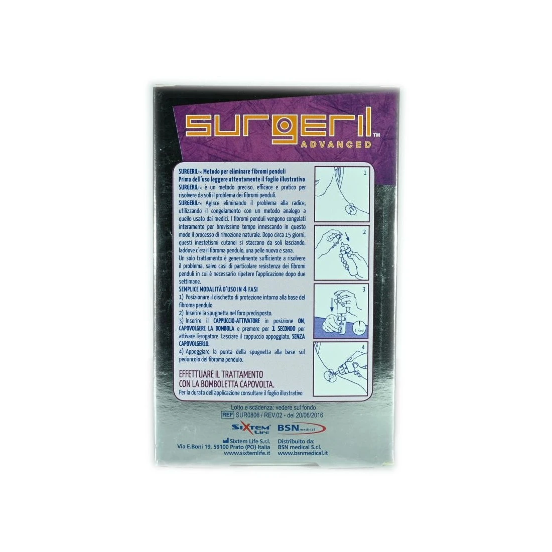 Surgeril 50 Ml Rimozione Fibromi Penduli Crioterapia 4 Surgeril 50 Ml Rimozione Fibromi Penduli Crioterapia - immagine 2