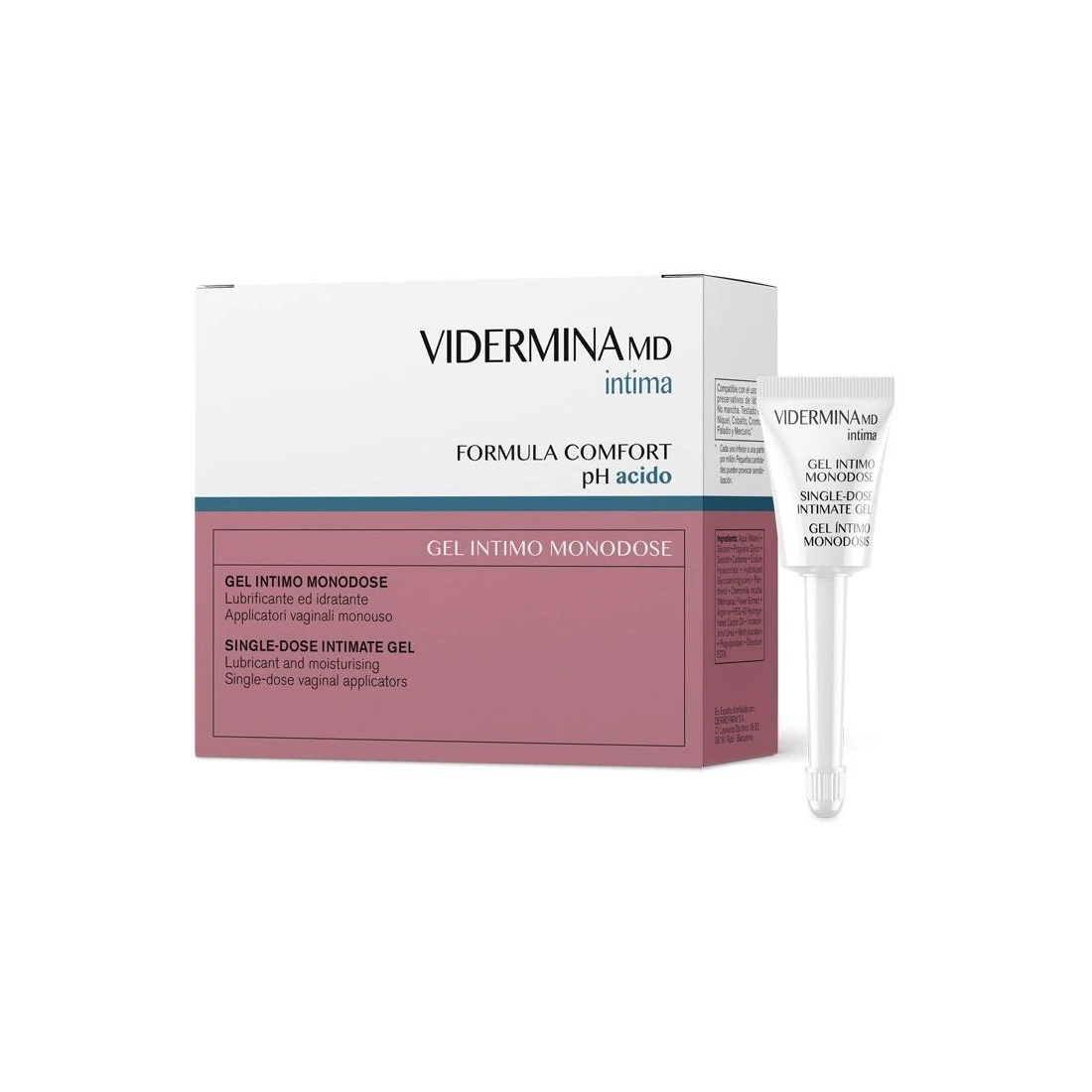 Vidermina MD Intima Gel Monodose 6 Applicatori Da 5 Ml 3 Vidermina MD Intima Gel Monodose 6 Applicatori Da 5 Ml