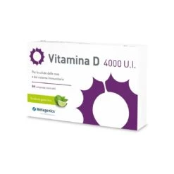 Metagenics Vitamina D 4000 U.I. 84 Compresse Masticabili Sistema Immunitario